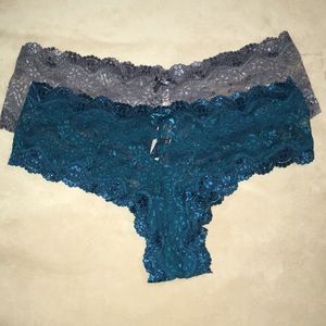 Victoria’s Secret lace cheeky panties NWT